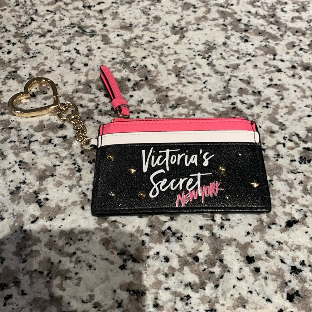 Victoria’s Secret keychain cardholder. NWOT